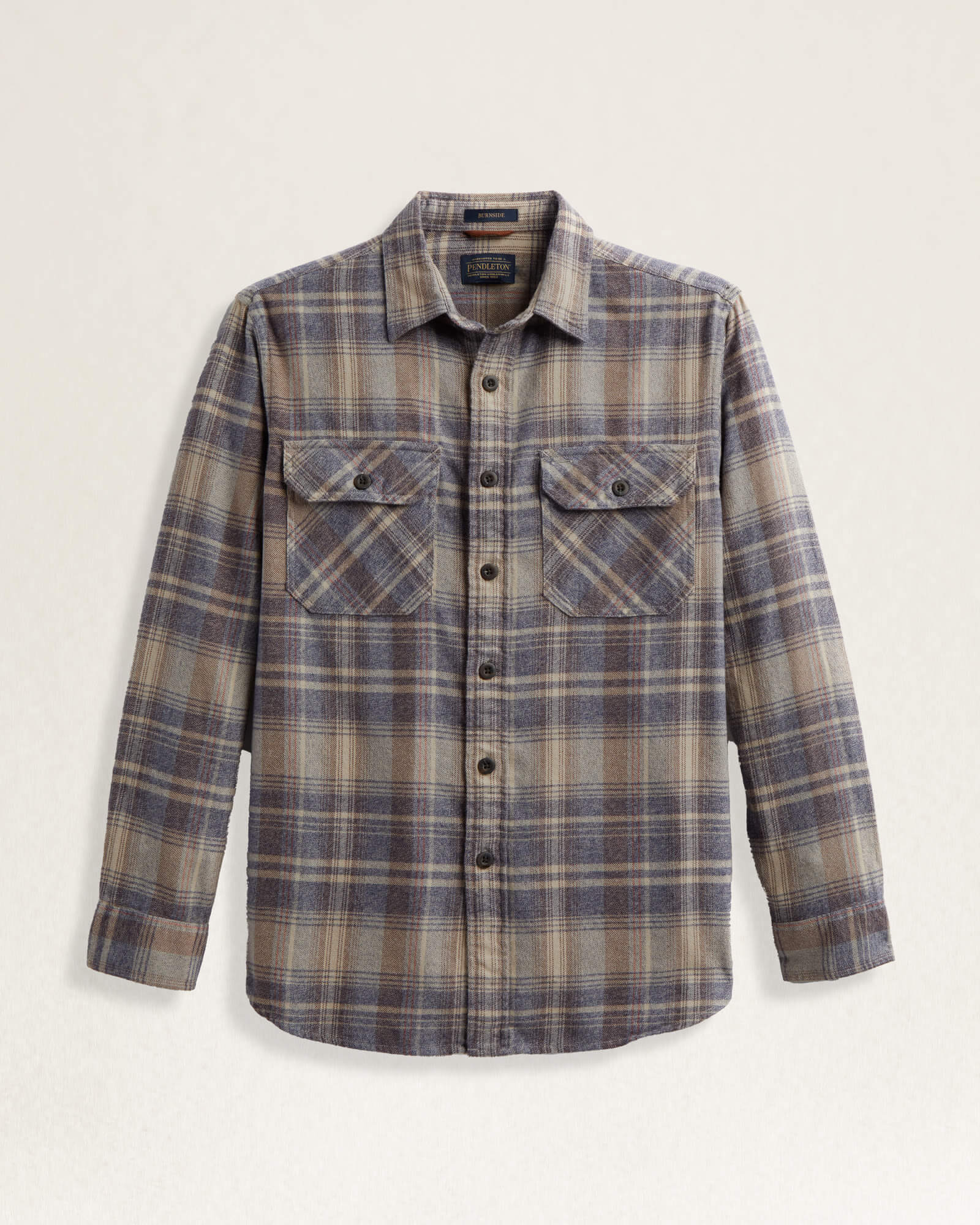 Pendleton  Copper-Grey Ombre Plaid Board Shirt – Outpost Western