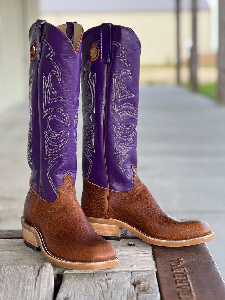 Olathe Boot Co. | Cognac Tuscan Tall Top Boot