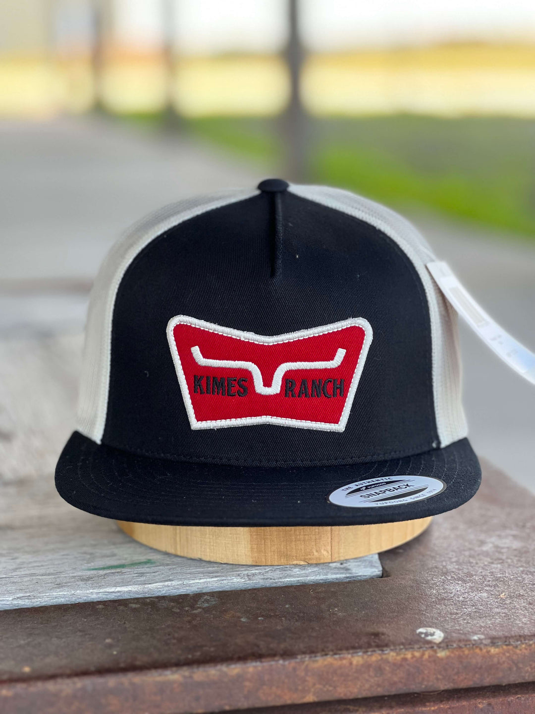Kimes Ranch | Panoramic Trucker Black Cap