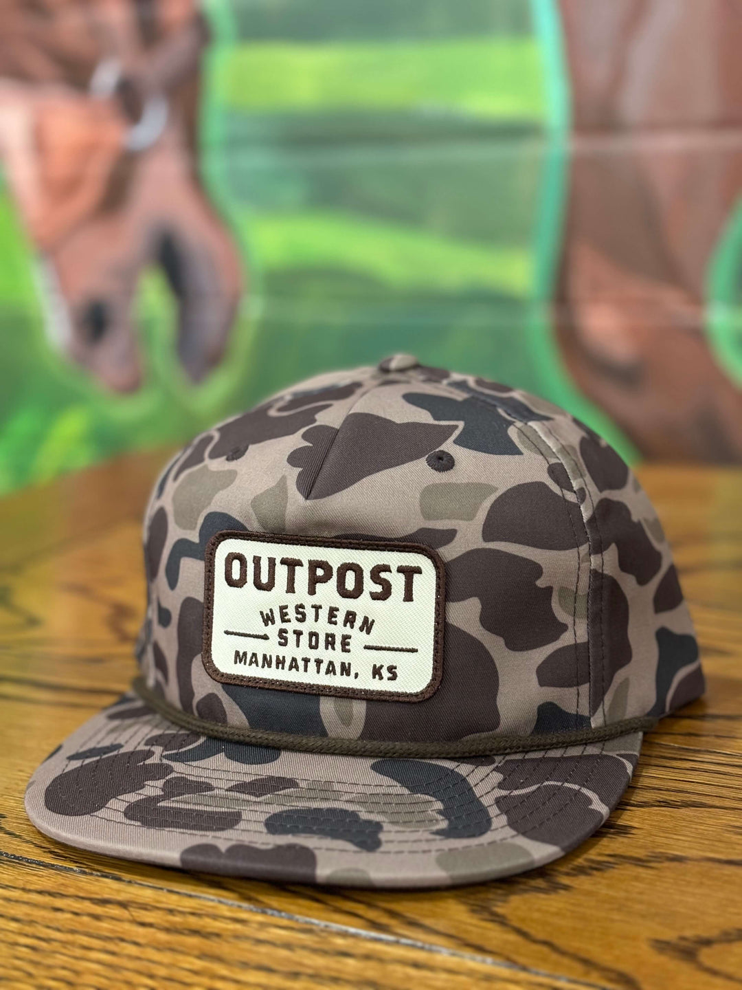 Outpost Richardson Bark Duck Camo Rope Cap