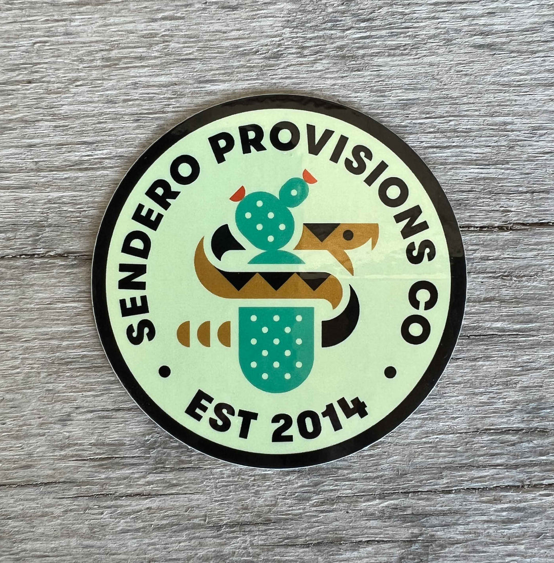 Sendero Provisions Co. | Cactus Rattler Sticker