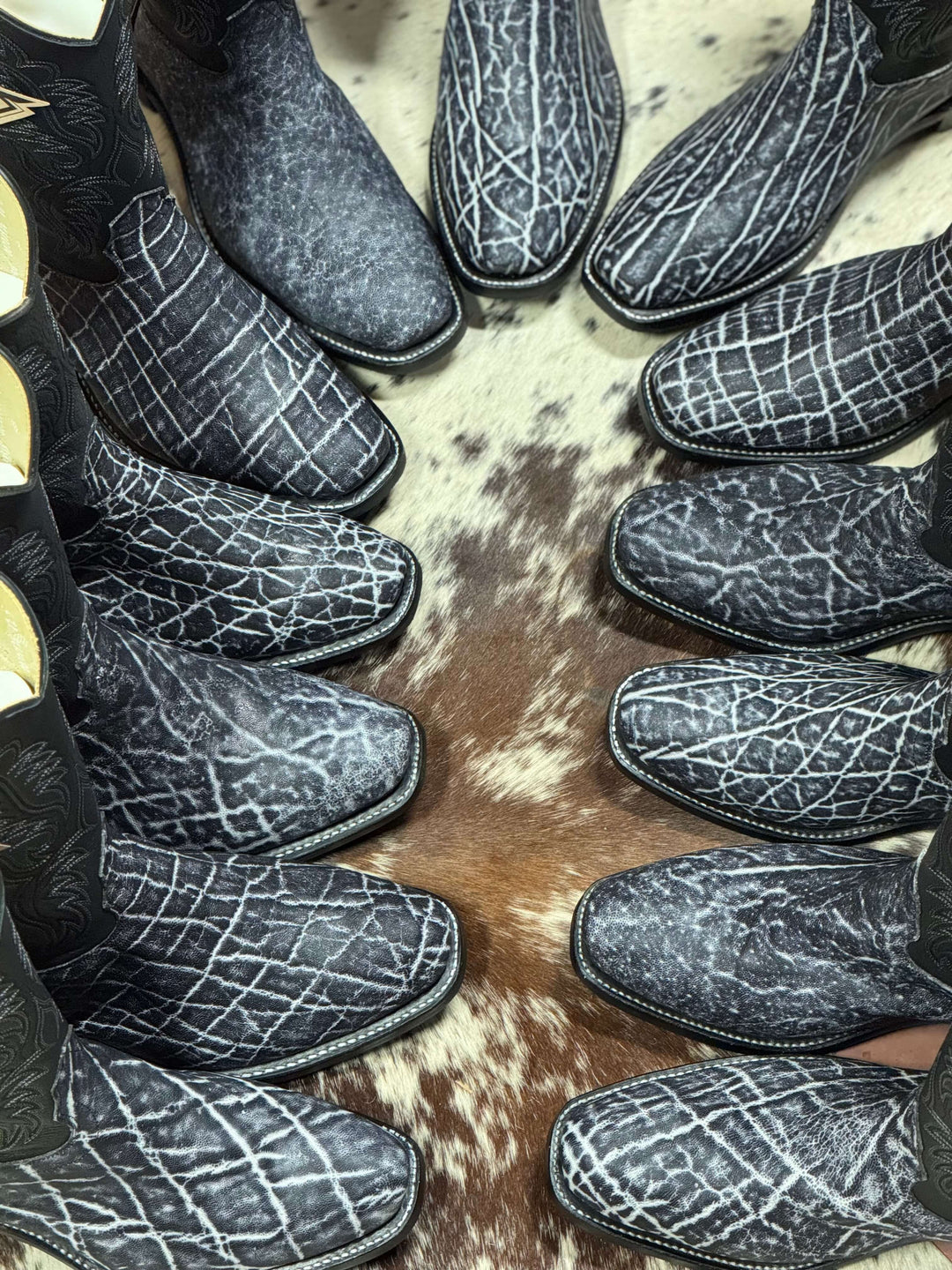 Fenoglio Boot Co. | Cookies N Cream Elephant Boot | Variations