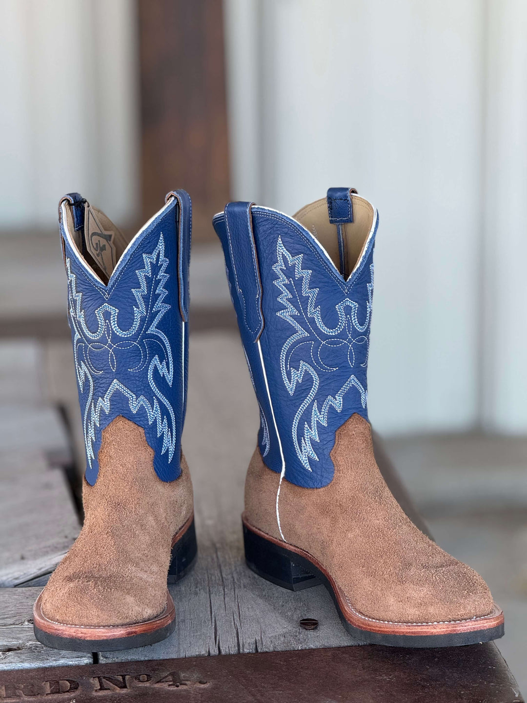 Fenoglio Boot Co. | Natural Rowdy Roughout Boot