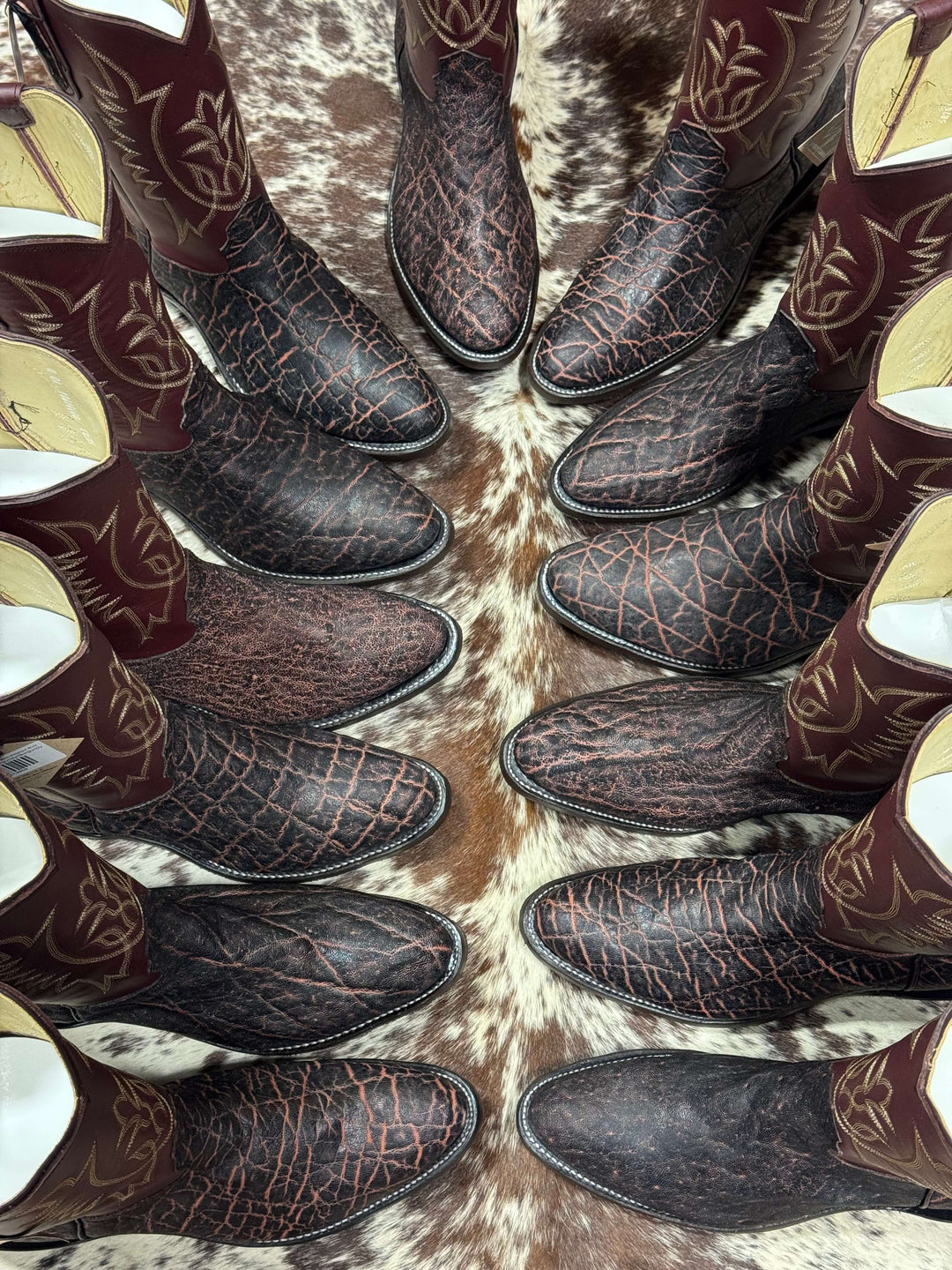 Fenoglio Boot Co. | Vintage Bark Elephant Boot | Variations