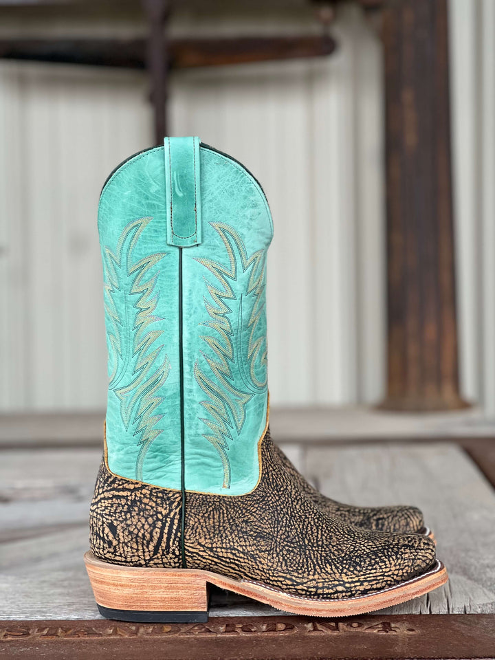 Side View Anderson Bean | Mocha Shrunken Shoulder Boot