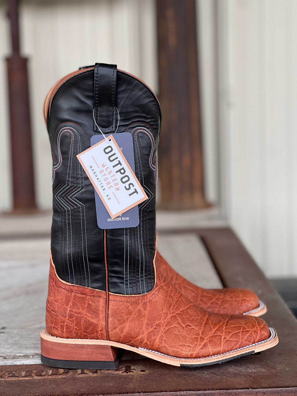 Side View Anderson Bean | Havanna Elephant Boot