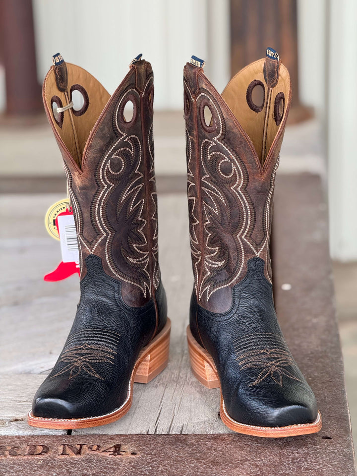HYER Boot Co. | Riley Black Shrunken Calf Boot