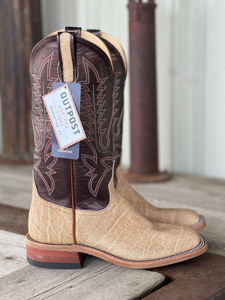 Anderson Bean | Umber Bruciato Elephant Boot | Side View