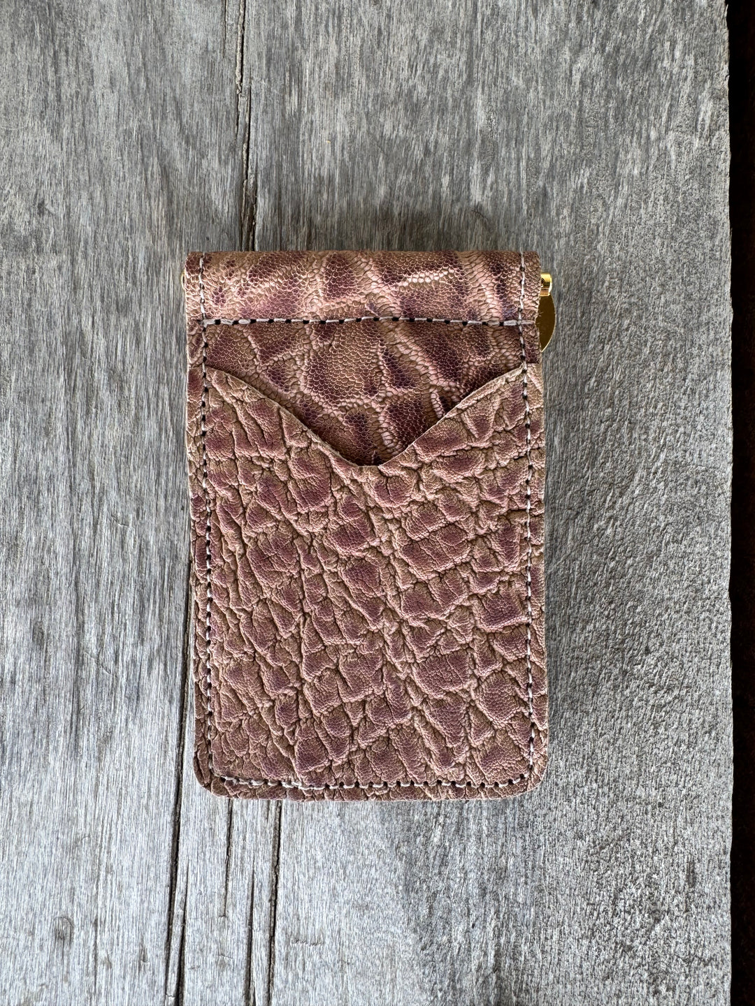 Fenoglio | Peat Vintage Elephant Money Clip Wallet