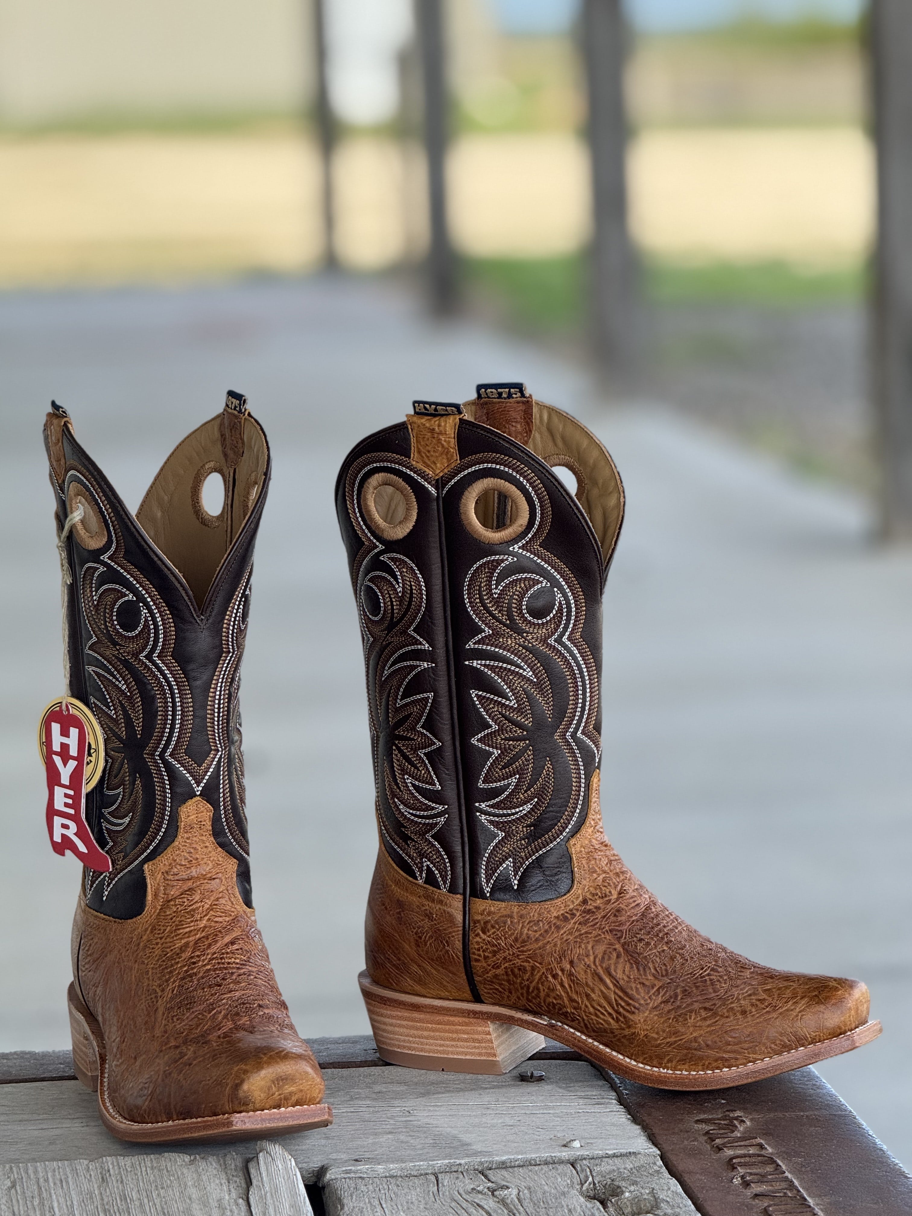 HYER Boot Co. | Riley Tan Oiled Shrunken Shoulder Boot – Outpost