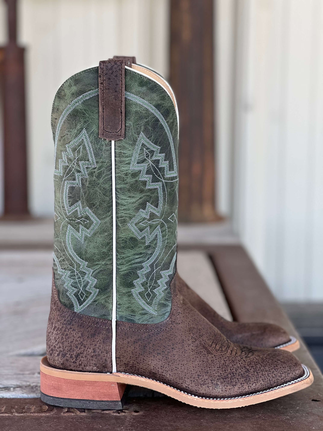 Anderson Bean | Charcoal Boar Boot Side View