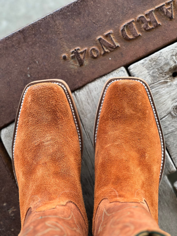 Olathe Boot Co. |  Rosewood Kudu Boot | Toe View