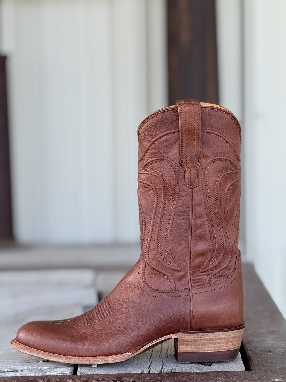 Tecovas | The Cartwright Boot Scotch | Side View