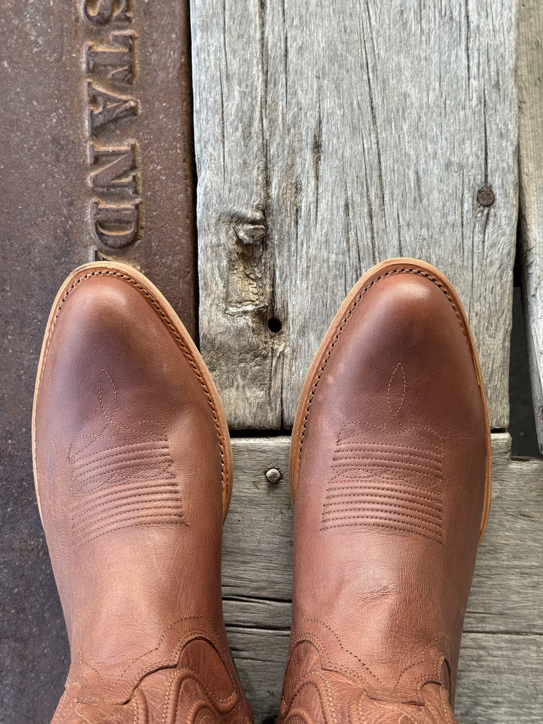 Tecovas | The Cartwright Boot Scotch | Toe View
