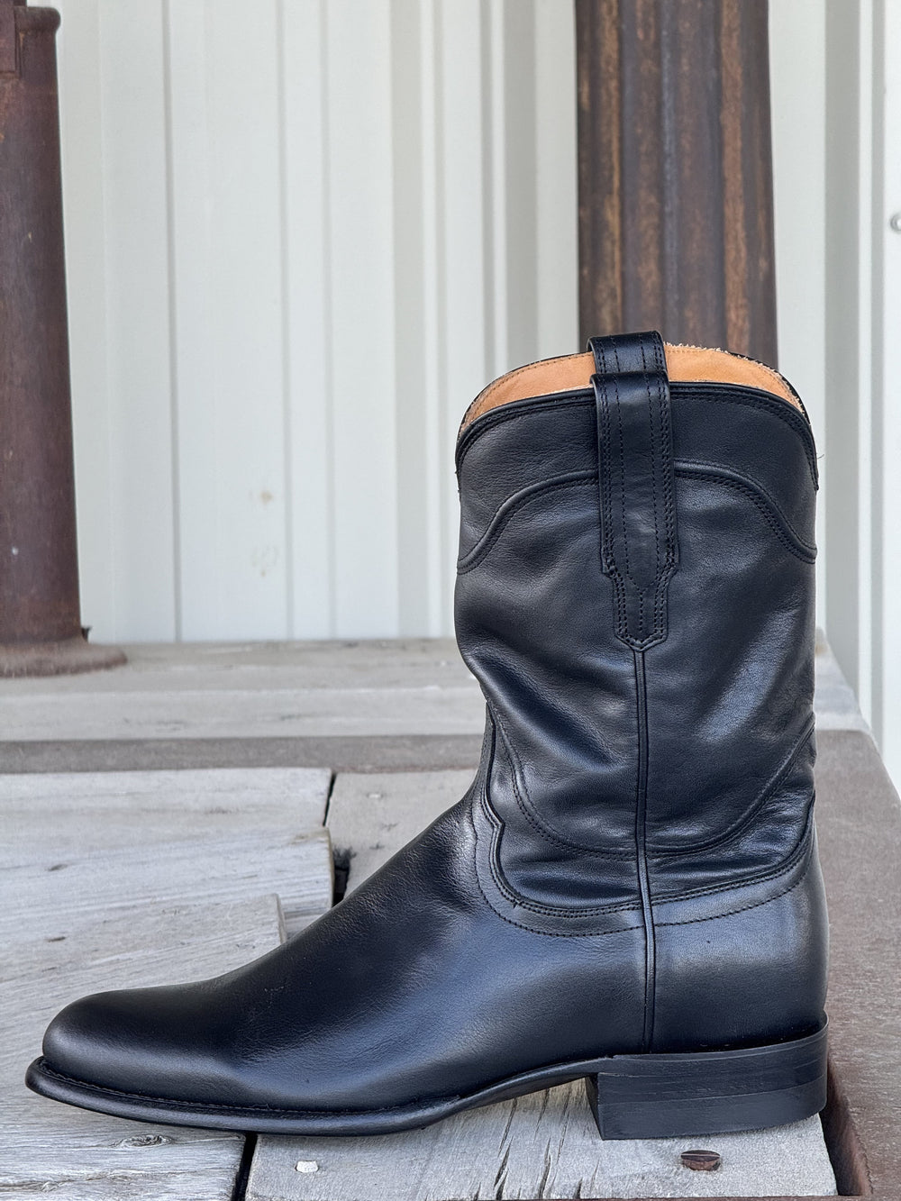 Tecovas | The Earl Boot Midnight | Side View