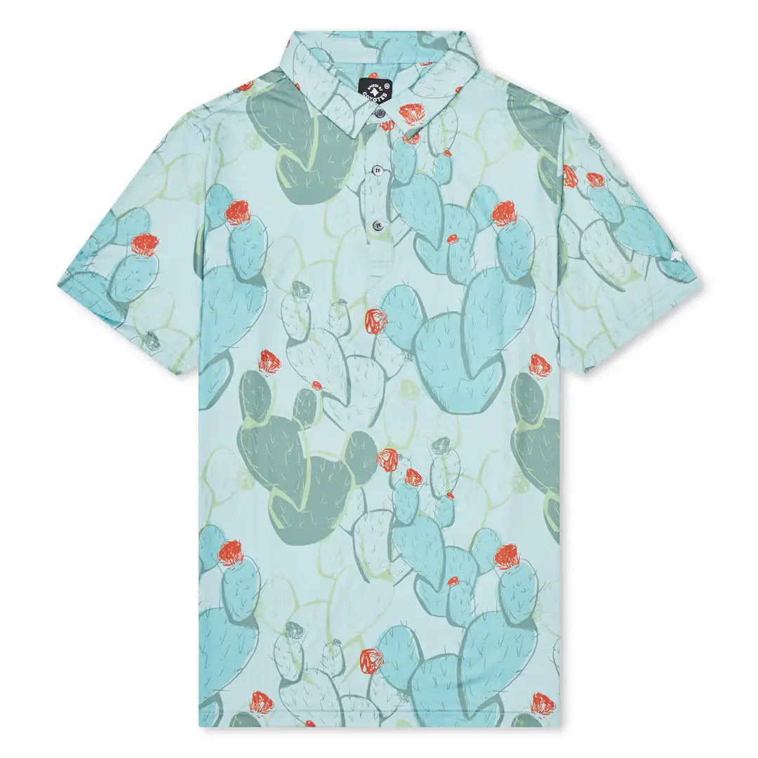 Raised by Coyotes | Nopalitos Polo Shirt