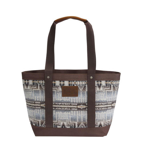 Pendleton | Harding Star Grey Zip Tote – Outpost Western Store