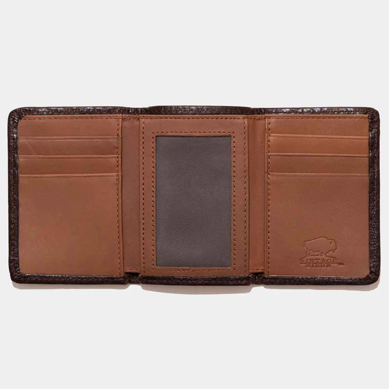 Vintage Bison | Phoenix Tri-Fold Wallet