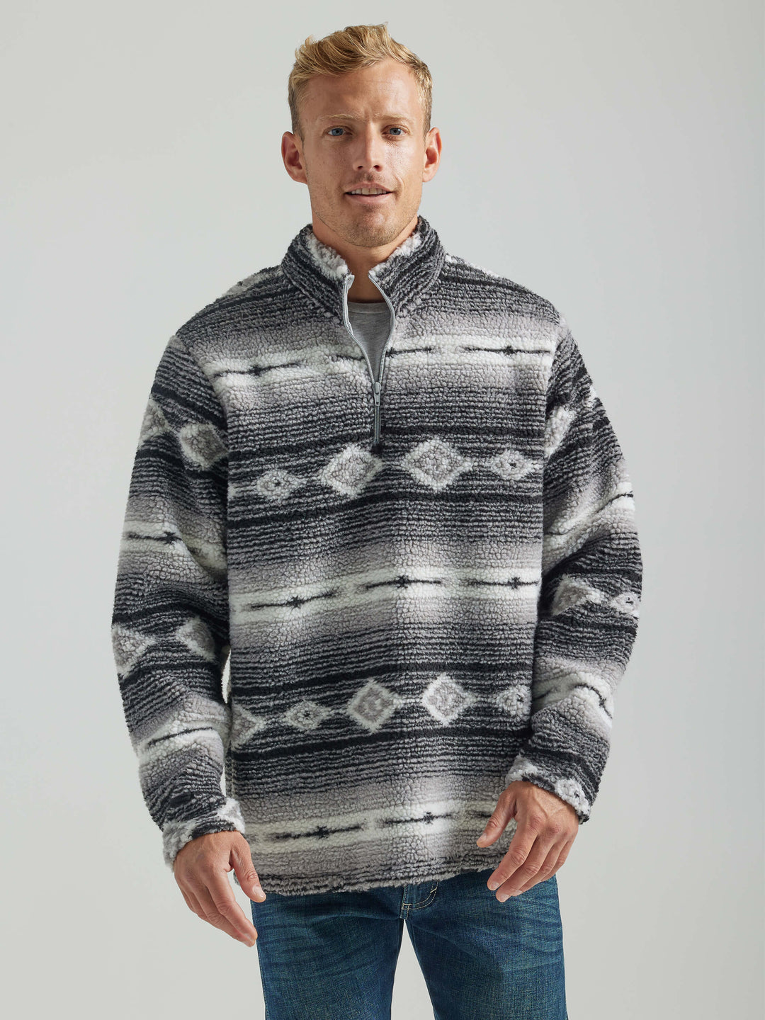 Wrangler | Sherpa 1/4 Zip Heavy Weight Pullover