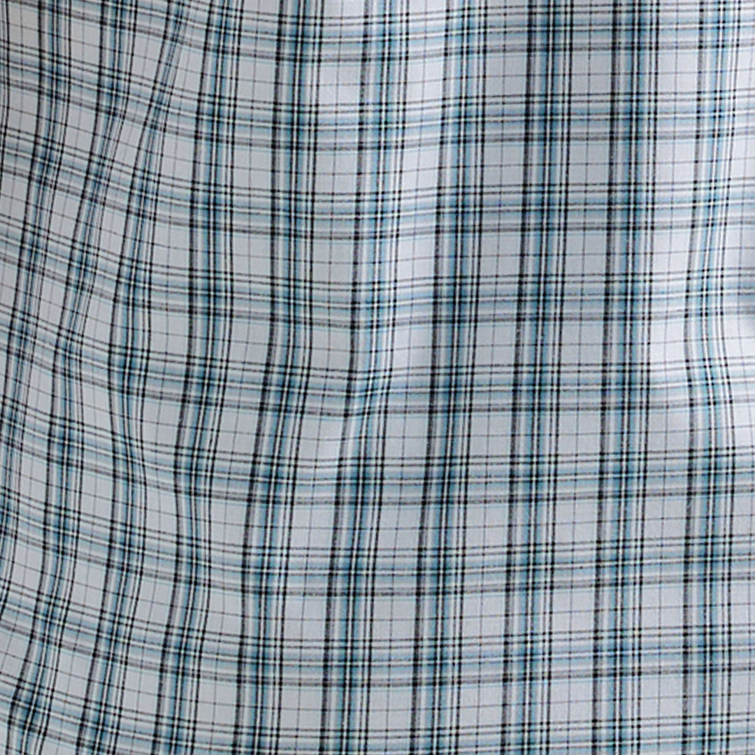 swatch grey plaid shirt
