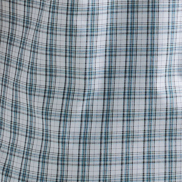 swatch grey plaid shirt