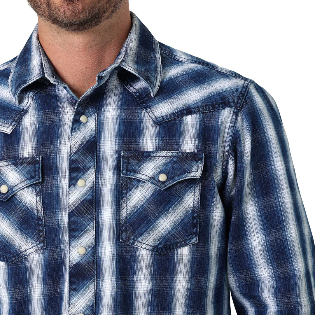 front pocket and yoke close view