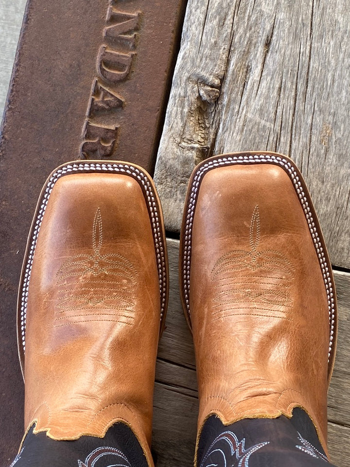 Toe View Anderson Bean |  Sunflower Galega Boot