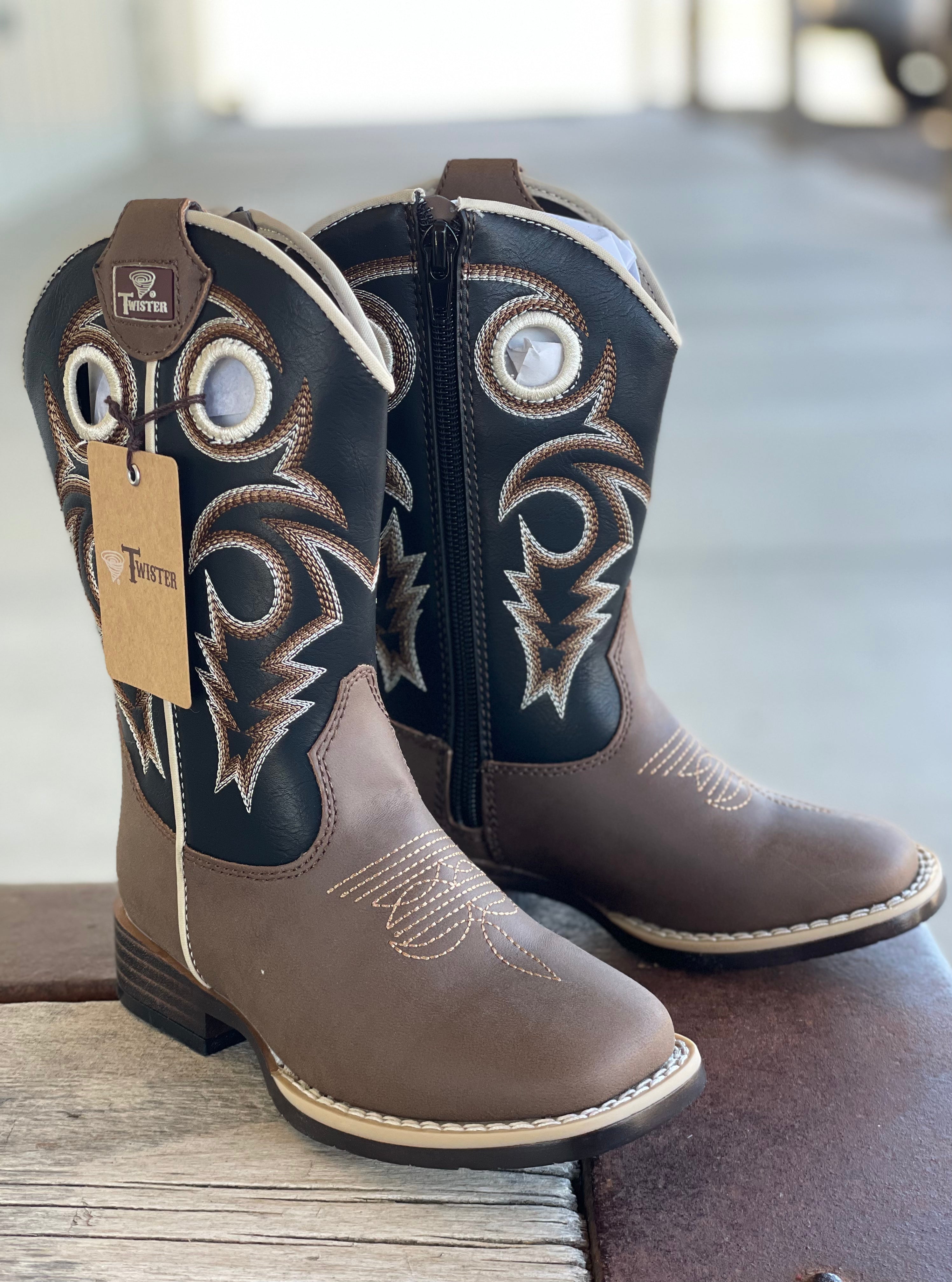 YSTRDY'S TMRRW prairieboots ブラック42(27cm) Twister | Trace Children Boot – Outpost Western Store