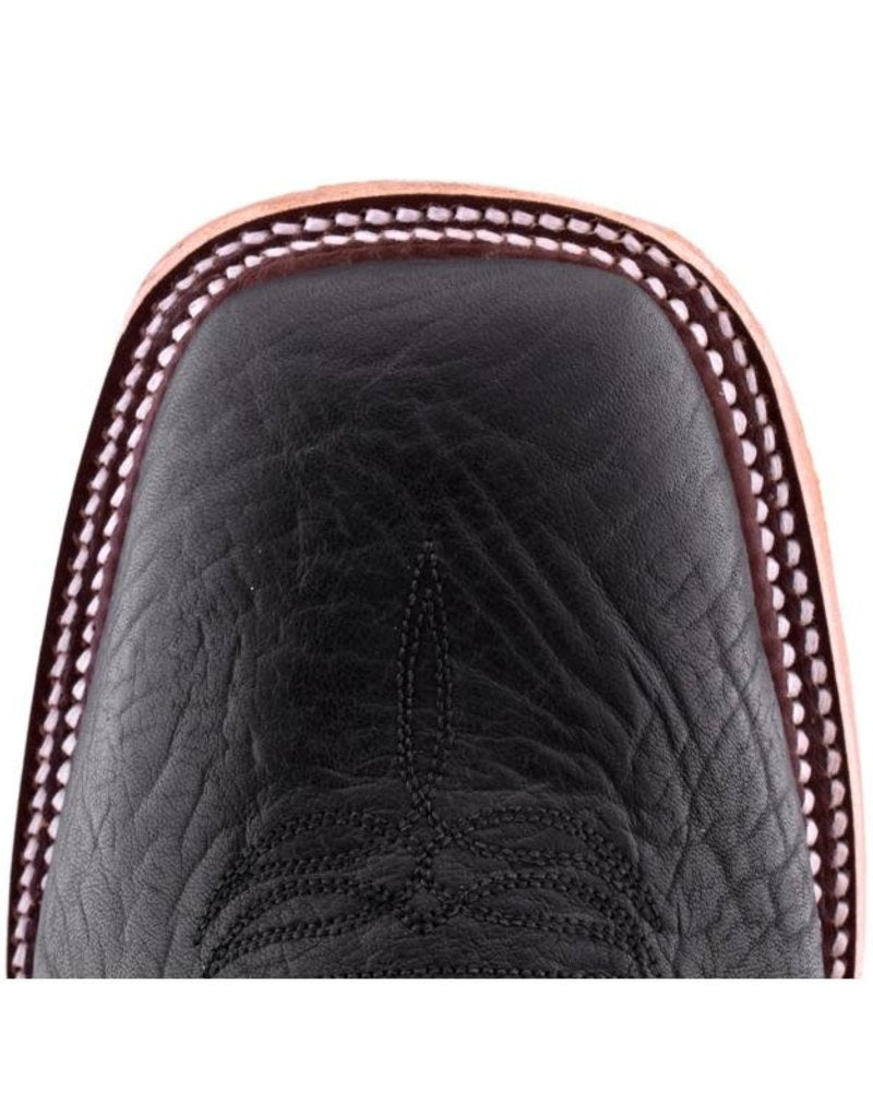 Top view Anderson Bean | Black Oiled Shoulder Boot