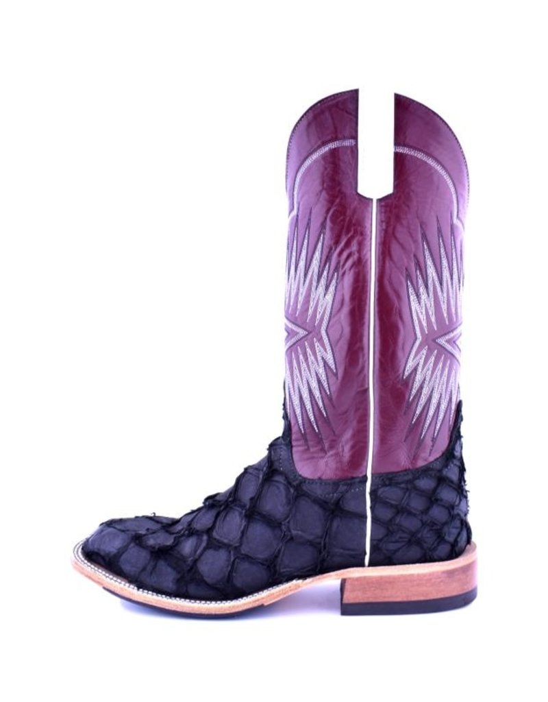Side view Anderson Bean | Matte Black Big Bass Boot