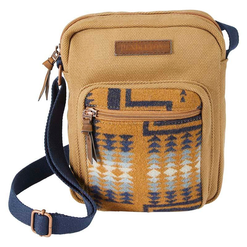 Pendleton | Harding Tan Crossbody Satchel
