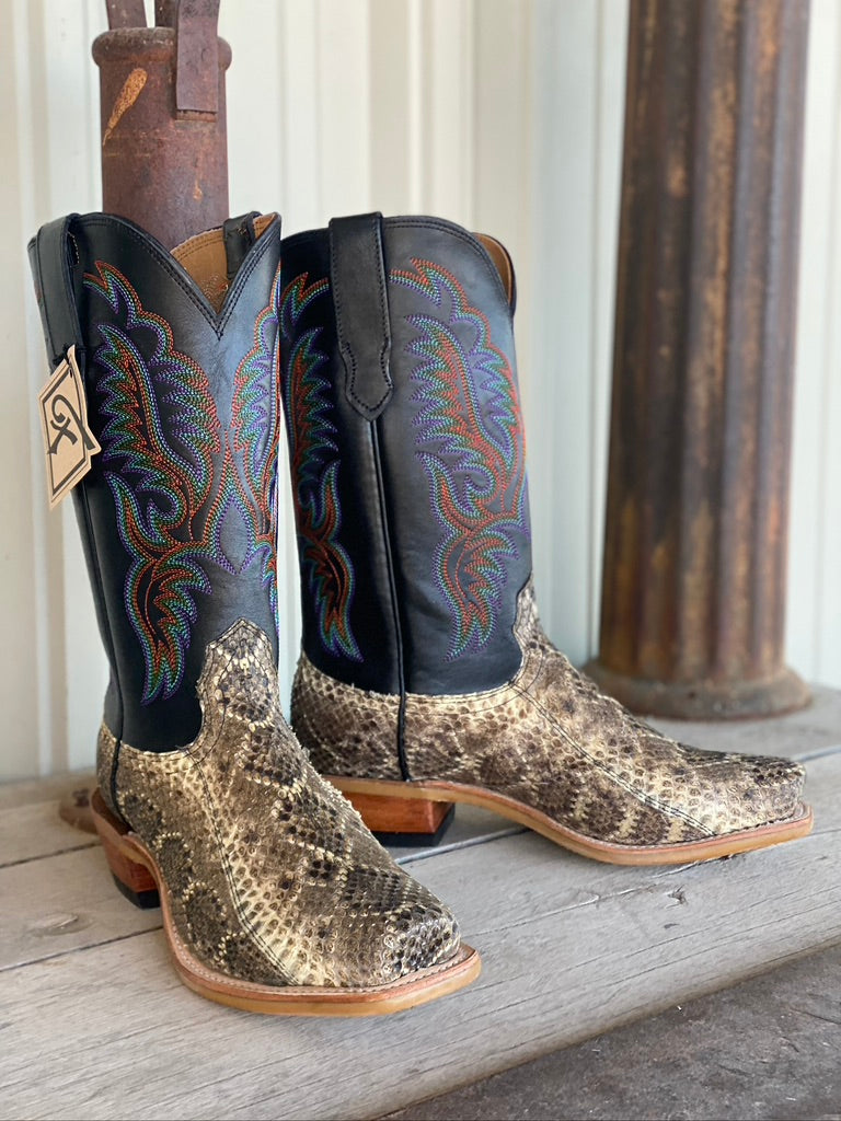 Snakeskin cowboy boots canada Clearance