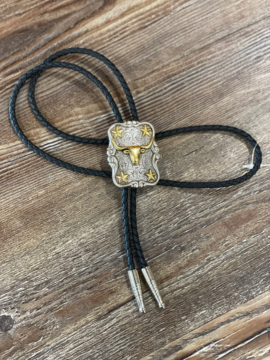 M&F Western | LongHorn/Star Rectangle Bolo
