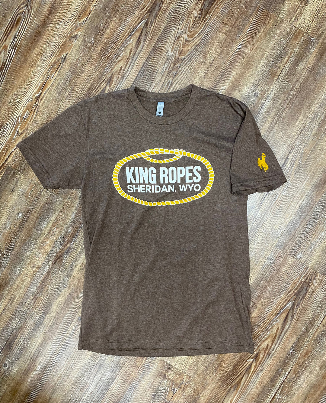 King Ropes Logo T-Shirt, Brown