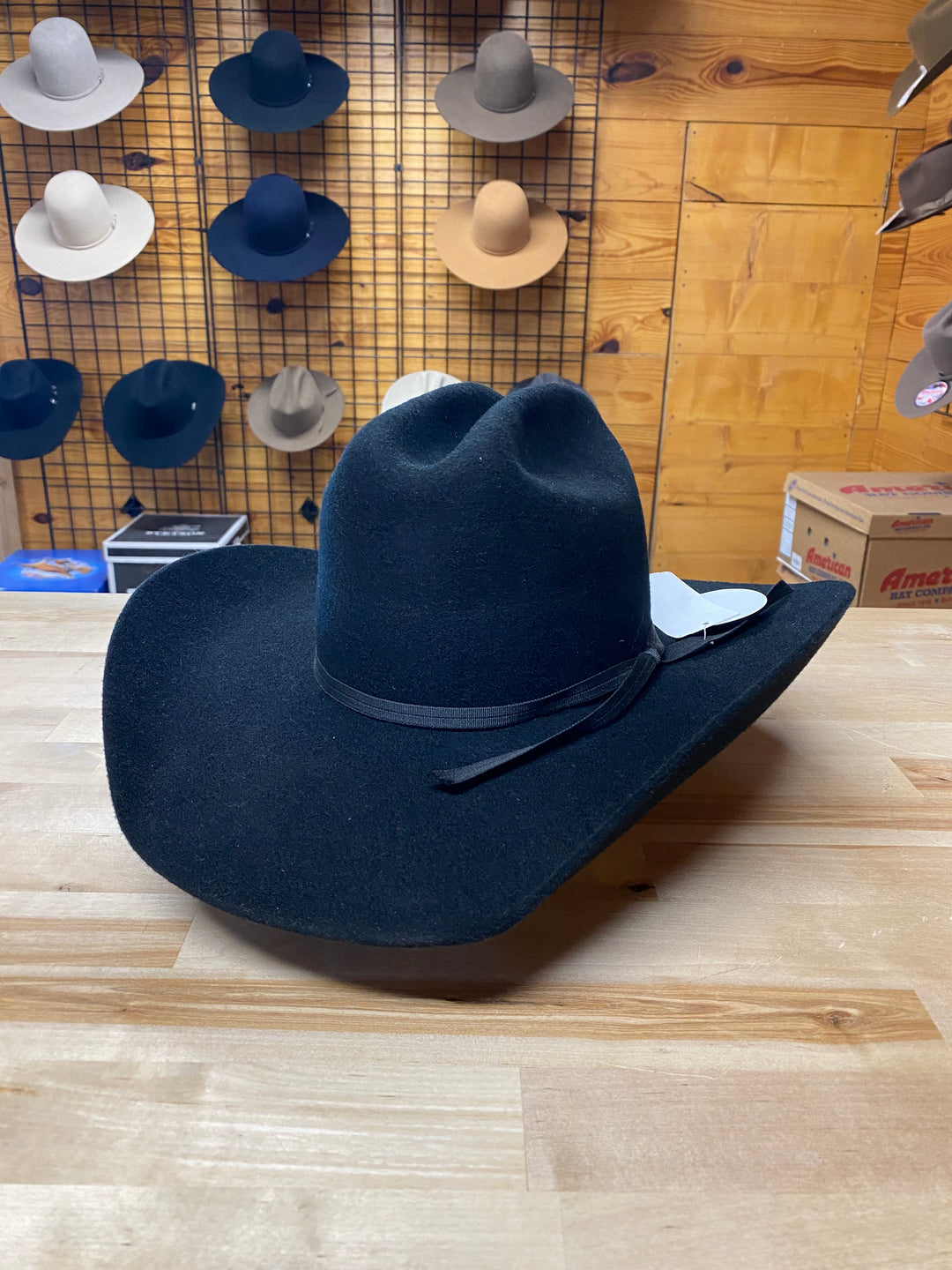 Twister | Youth Black Cattlemans Felt Hat