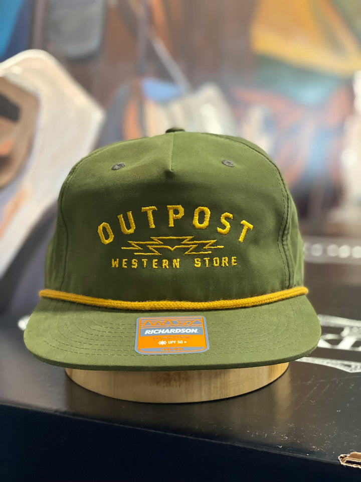 Outpost Sunrise Richardson Rope Cap | Loden