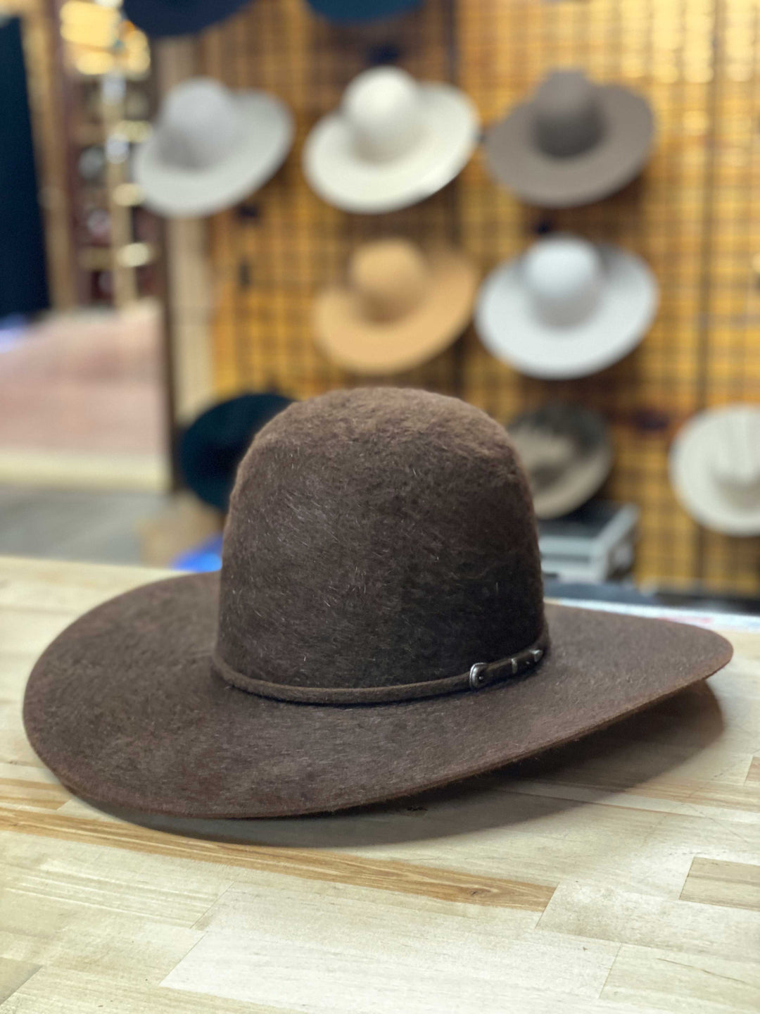 Rodeo King | 10X Chocolate Grizzly Felt Cowboy Hat