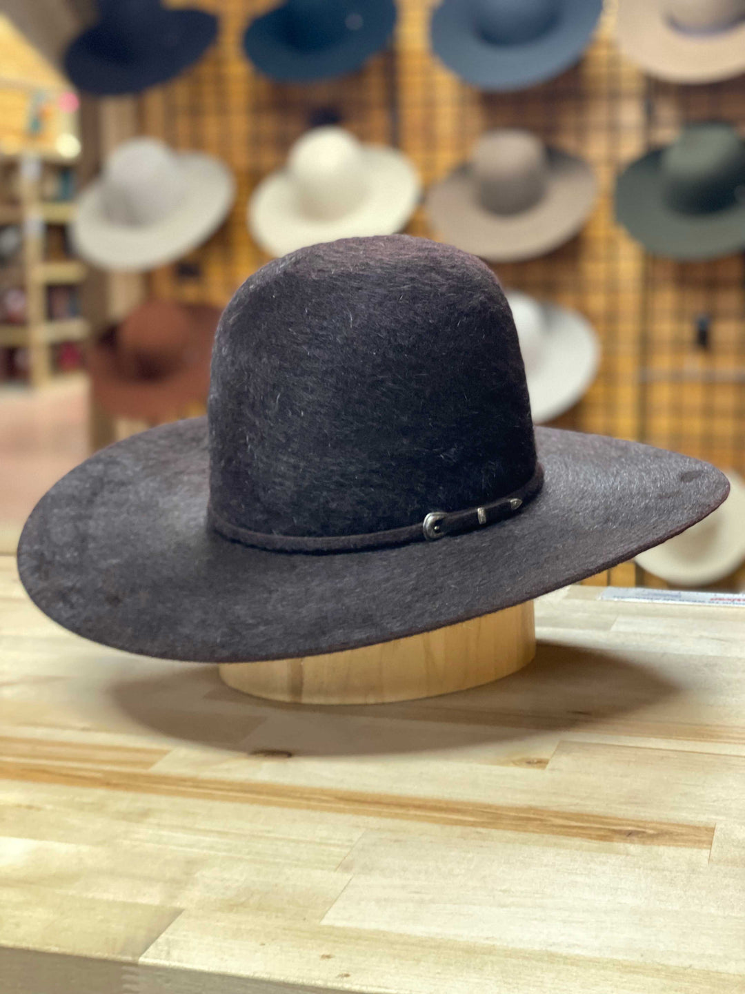 Rodeo King | 10X Black Cherry Grizzly Felt Cowboy Hat