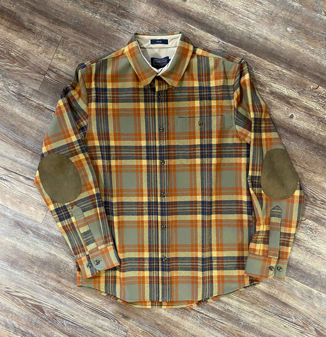 Pendleton Brown Multi Plaid Trail Shirt
