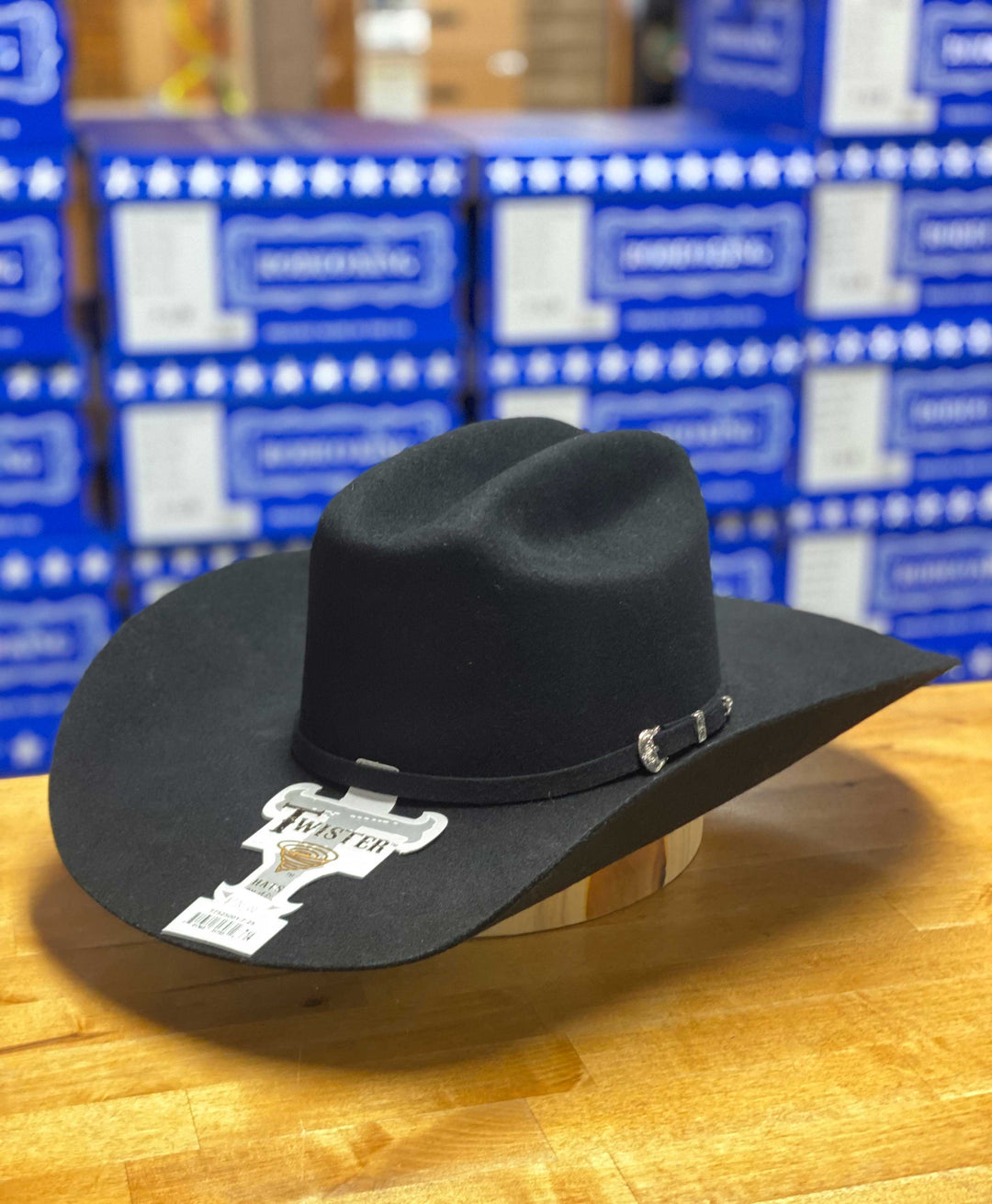 Twister | Santa Fe Black 3X Felt Hat