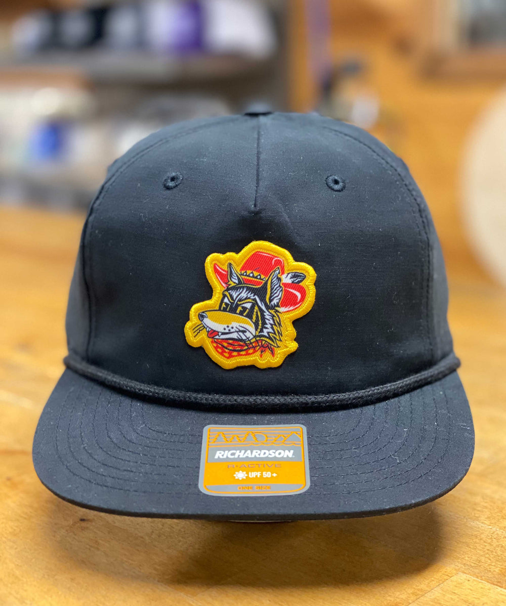 Outpost Ol' Red Rope Cap Black with Black rope