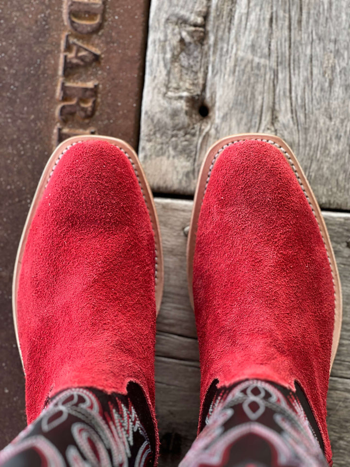 Toe View Fenoglio Boot Co. | Red Arizona R/O Boot