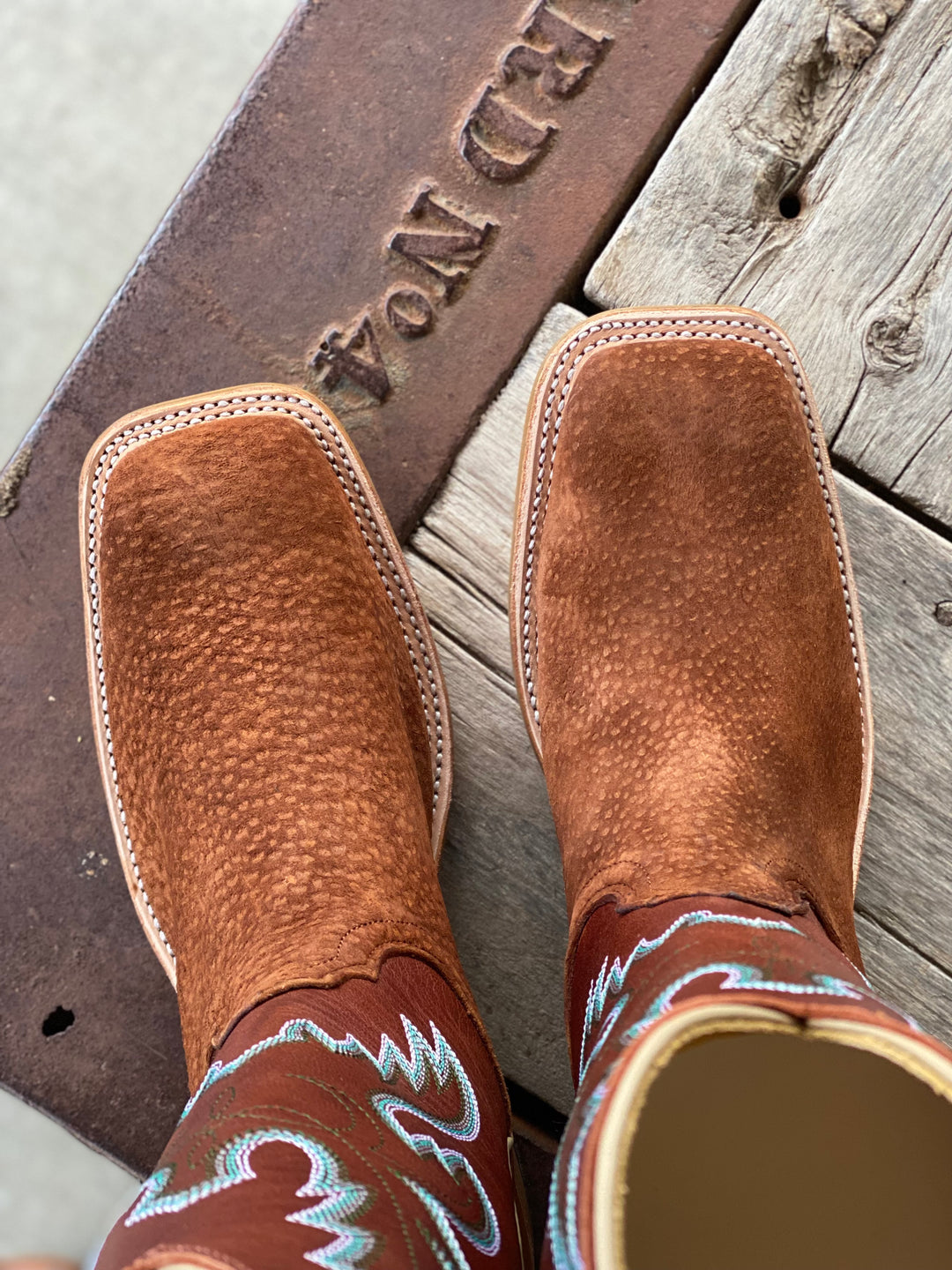 Top view Fenoglio | Rust Carpincho Boot