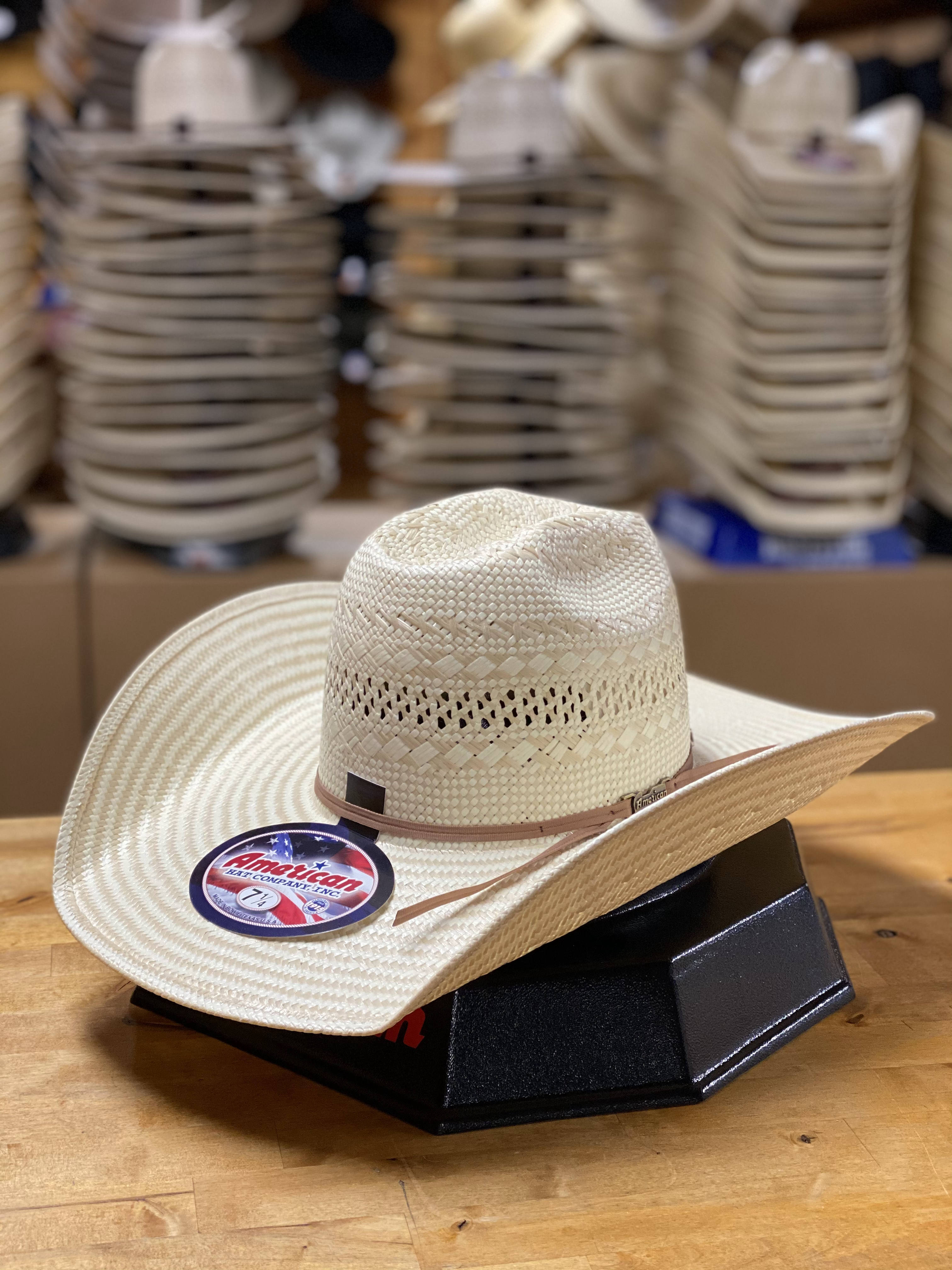 American Hat Co. | 845 Poli Rope 5 Straw Hat