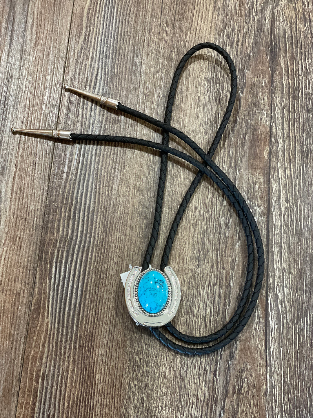 M&F Western | Turquoise Horseshoe Bolo