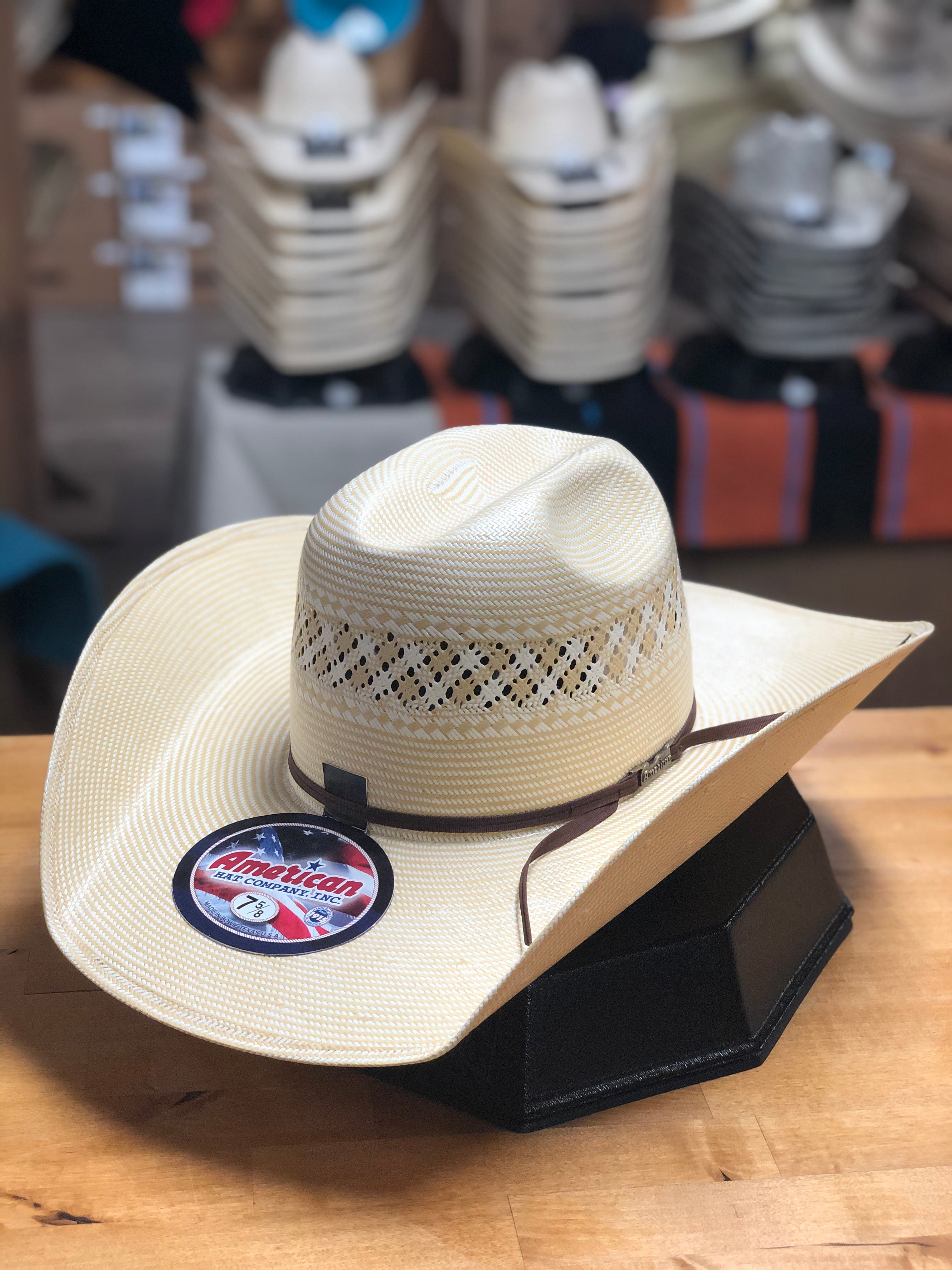 American Hat 1022 5'' Straw Cowboy Hat – Outpost Western Store