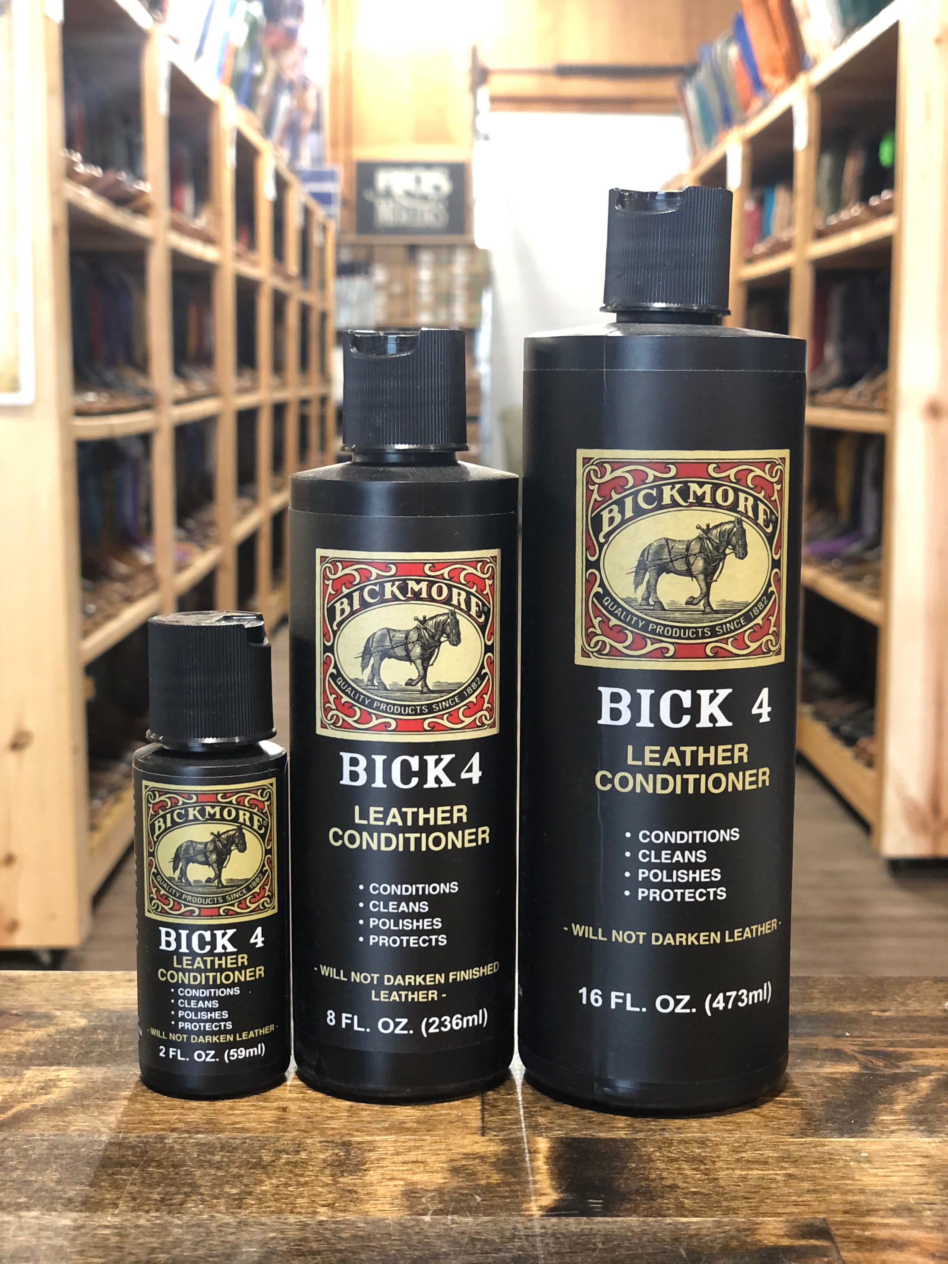  Bickmore Bick 4 Leather Conditioner 16 Fl Oz - Best Since 1882  - Cleaner & Conditioner - Restore Polish & Protect All Smooth Finished  Leathers : Automotive