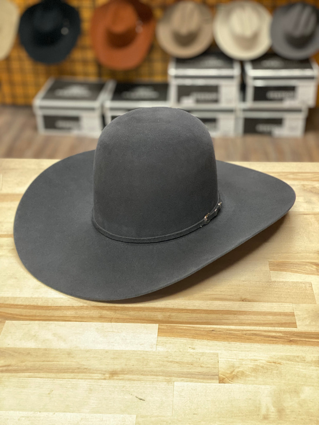 Rodeo King | 10X Charcoal Felt Cowboy Hat