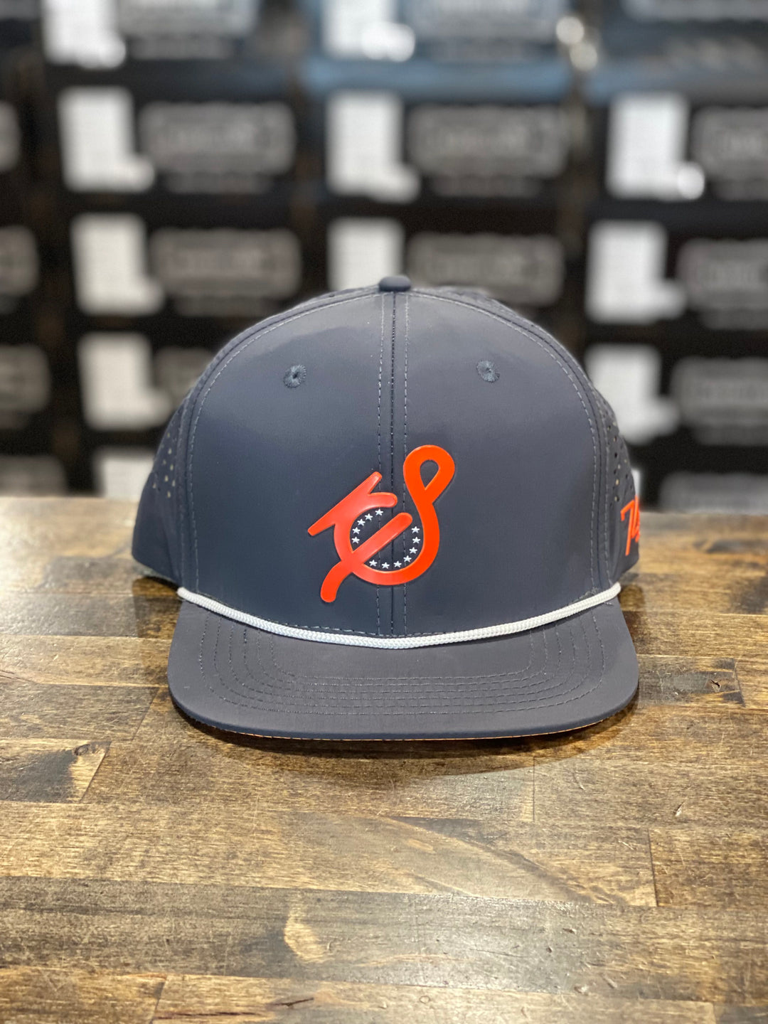 “S” Script front view Staunch Traditional Outfitters | 7476 Cap