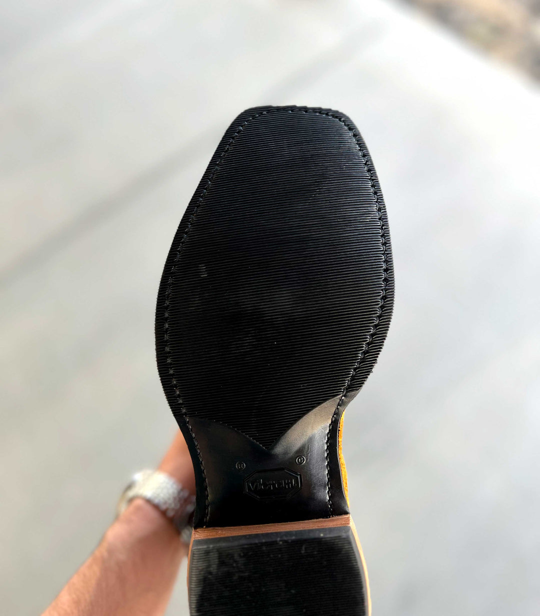 Fenoglio Boot Co. | Grizzly Tan Roughout Boot